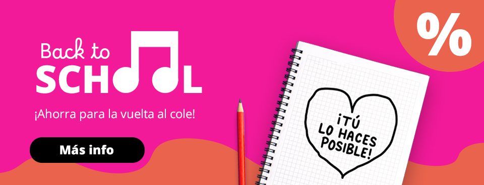 Vuelta al cole en Musikhaus Kirstein