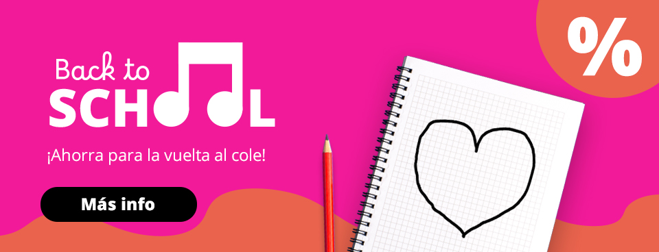 Vuelta al cole en Musikhaus Kirstein